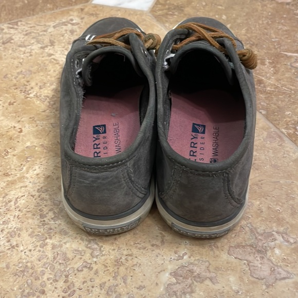 Sperry leather Crest Vibe in grey 5.5 - Picture 3 of 6